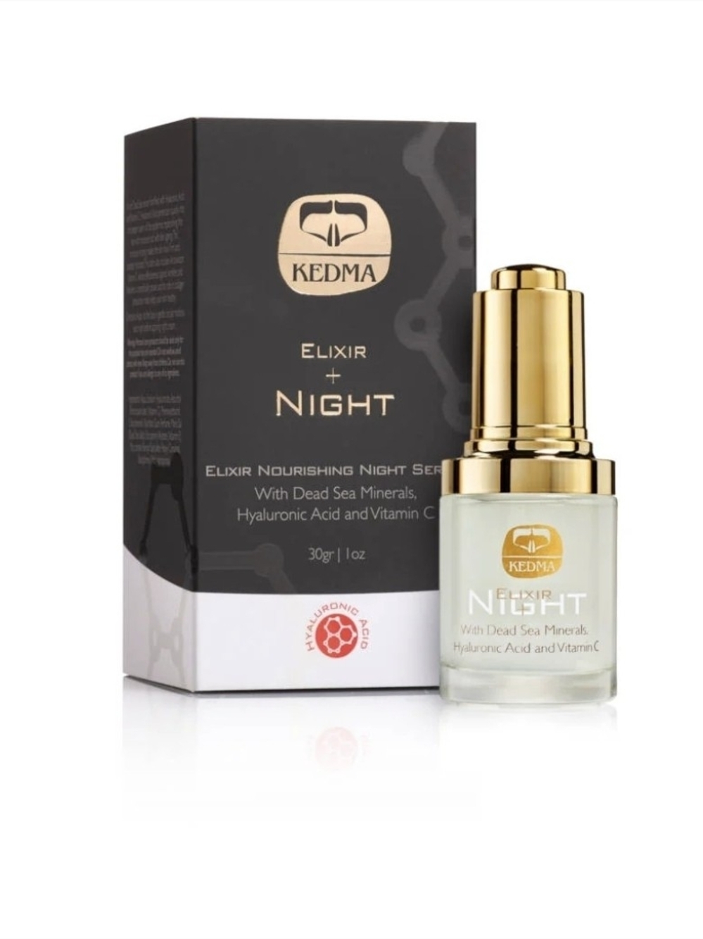 KEDMA Elixir+ Night Nourishing Face Night Serum (30g / 1oz) NIB – MSRP $300